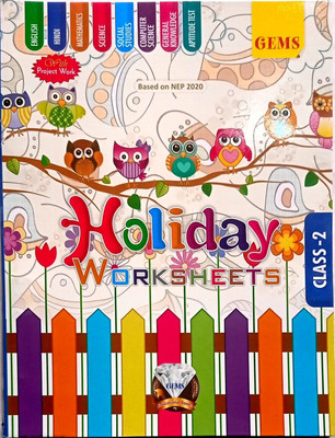 HOLIDAY WORKSHEETS CLASS -2(Paperback, Editorial)