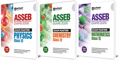 Arihant Exam Master AHSEC Math, Physics and Chemistry Class 12 For Exam 2026 | Chapterwise Topicwise Coverage of Whole Syllabus, Model Question Bank & Sample Papers (Set of 3)(Paperback, Brijesh Dwevedi , Kamal Upreti, Rachna Rani)