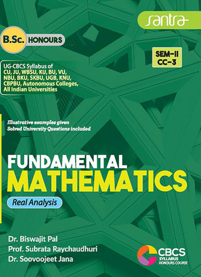 Fundamental Mathematics Real Analysis,B.Sc Hons, SEM II, Cc 3(English, Hardcover, unknown)