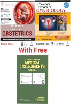 DC Dutta’s Textbook of Obstetrics + DC Dutta's Textbook of Gynecology
And Medical Instruments 3 books set(Paperback, Obs dutta instrument) DC Dutta’s Textbook of Obstetrics + DC Dutta's Textbook of Gynecology
And Medical Instruments 3 books set(Paperback, Obs dutta instrument)