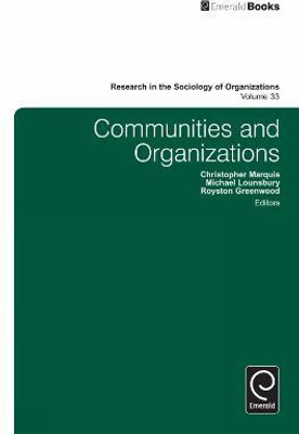 Communities and Organizations(English, Hardcover, unknown)