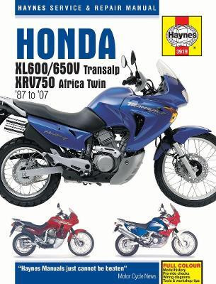 Honda XL600/650 Transalp & XRV750 Africa Twin (87 - 07)(English, Paperback, Haynes Publishing)