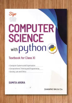 Computer Science With Python Textbook For Class 11 By Sumita Arora(Paperback, sumit arora)