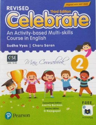 Pearson Revised Celebrate CB-2 (Third Edition 2023)(Paperback, Sudha Vyas)