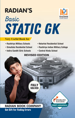Basic Static Gk (General Knowledge) Book for Sainik School (Aissee), Rms, Olympiads and Other Entrance Exams(English, Paperback, unknown)