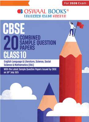 Oswaal CBSE 20 Combined Sample Question Papers class-10 (English Lang & Lit, Mathematics Standard, Science & Social Science)(Paperback, Oswaal Editorial Board)