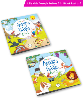 Jolly Kids A Collection of Aesop's Fables 6 in 1 Books Set of 2 for Kids| Ages 3-6 Years(Paperback, Jolly Kids)