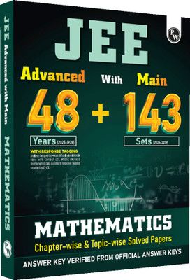 PW JEE Advanced 48 Years + JEE Main 143 Sets PYQs Maths For JEE 2026 Exams(Paperback, PW)