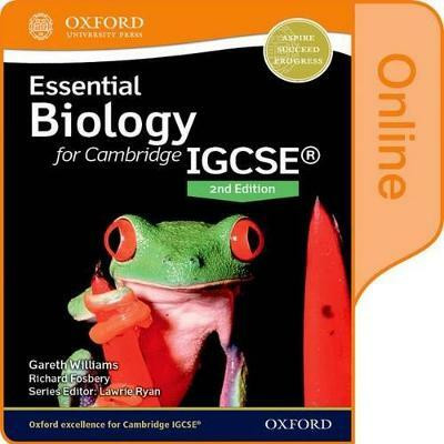 Essential Biology for Cambridge IGCSE (R) Online Student Book(English, Online resource, Williams Gareth)