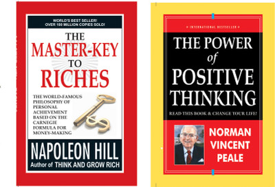 The Power of Positive Thinking + The Master Key to Riches – Set of 2 Books(Paperback, Napleon Hill, Norman Vincent Peale)
