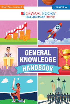 Oswaal General Knowledge Handbook (for 2025 Exam)(English, Paperback, unknown)