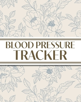 XL Large Print 1-Year Blood Pressure Tracker (Blue Roses on Cream)(English, Paperback, Revive Stationery)
