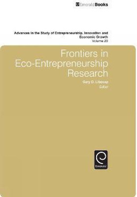 Frontiers in Eco Entrepreneurship Research(English, Hardcover, unknown)