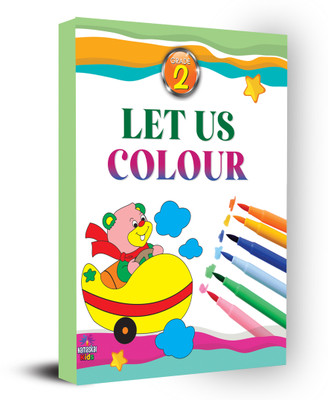 Let Us Colour Gift to Children for Painting Drawing Colouring Alphabets Animals Birds Flags Flowers Transport, Vegetables - 3 to 6 Years Old Little Colouring Books for Kids with 1 Disc(English, Paperback, unknown)