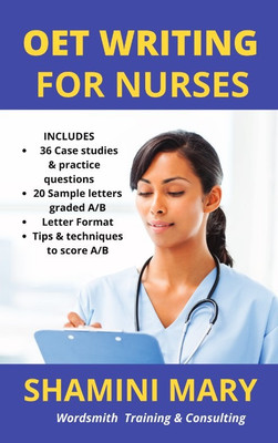 OET WRITING FOR NURSES(Paperback, Shamini Mary)