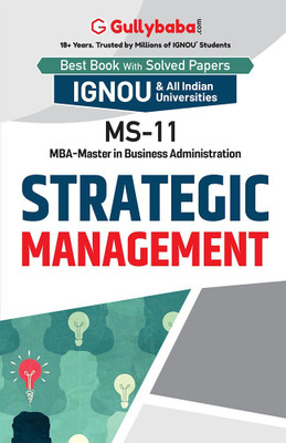 MS-11 Strategic Management  - Strategic Management(English, Paperback, Yadav Rajender Kumar)