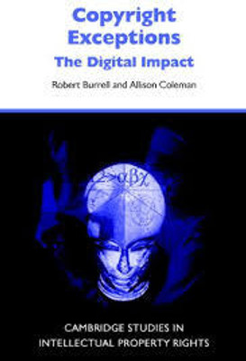 Copyright Exceptions(English, Electronic book text, Burrell Robert)