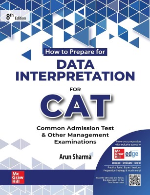 Data Interpretation for CAT 2025 | 8th Edition (Latest) | DI | CAT Preparation Exam Book with Solved Previous Years Papers (PYQ) | McGraw Hill edge Access: Mock Tests, Expert Sessions & Strategies(English, Paperback, Sharma Arun)