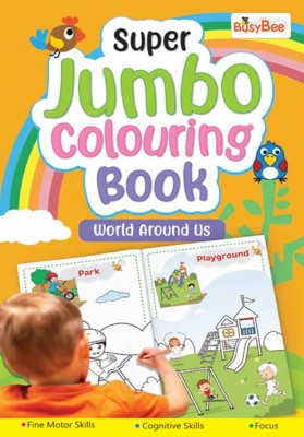 Super Jumbo Colouring Book (Things That Move)(Paperback, Pegasus)