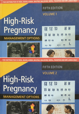 High risk pregnancy Management Options 5th Edition ,two volumes are book(Hardcover, David james, Philip j. Steer)