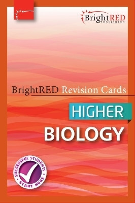BrightRED Revision Cards - Higher Biology(English, Paperback, Bright Red Publishing)