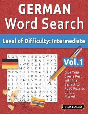 German Word Search - Level of Difficulty(English, Paperback, Best Activity Books)