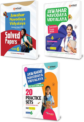 Jawahar Navodaya Vidyalaya Entrance Exam 2026 for Class 6 Guide(English, Hardcover, unknown)