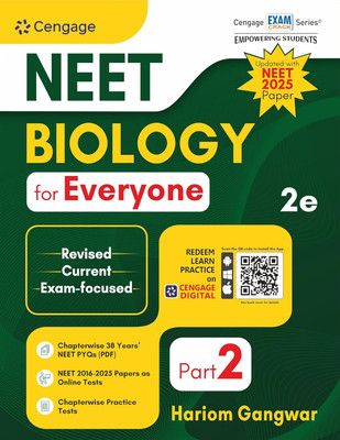 Cengage NEET Biology for Everyone: Part 2(Paperback, Hariom Gangwar)