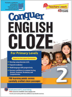 Conquer CLOZE For Primary Levels Workbook 2(Soft Cover, Generic)