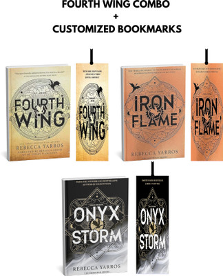 FOURTH WING + IRON FLAME + ONYX STORM | 3 BOOKS COMBO | PAPERBACK | ENGLISH(Paperback, Rebecca Yarros)