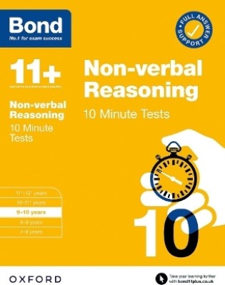 Bond 11+: Bond 11+ 10 Minute Tests Non-verbal Reasoning 9-10 years: For 11+ GL assessment and Entrance Exams(English, Paperback, Primrose Alison)