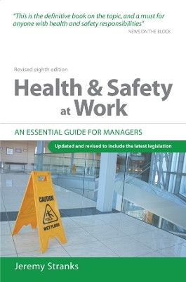 Health and Safety at Work(English, Electronic book text, Stranks Jeremy)