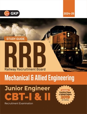 Rrb 2024-25 - Junior Engineer CBT -I & II - Mechanical & Allied Engineering - Guide(English, Paperback, Garg Vinit)