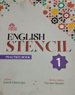 Rise english stencil pratice book class 1(Paperback, Kakoli chatterjee)