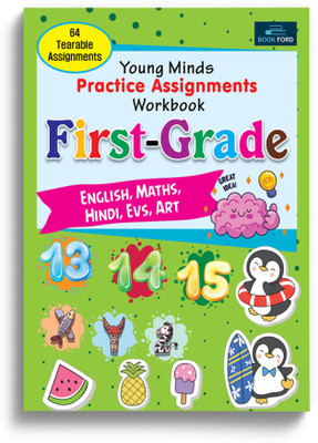 Young Minds Practice Assignments Workbook - First Grade All In 1 Books For Kids(Paperback, BOOKFORD PUBLICATIONS PVT. LTD.)