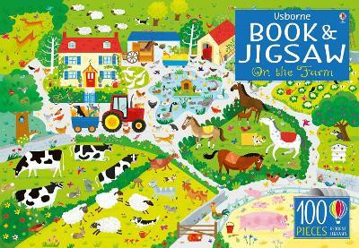 Usborne Book and Jigsaw On the Farm(English, Paperback, Robson Kirsteen)