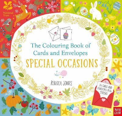 National Trust: The Colouring Book of Cards and Envelopes: Special Occasions(English, Paperback, Nosy Crow Ltd)