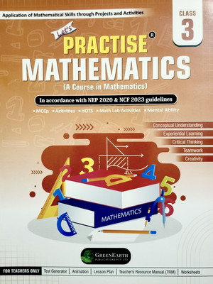 Let's Practise Mathematics Class 3 – Revised Edition | Based on NEP 2020 & NCF 2022 | Trusted by Schools & Teachers | Math Lab & Activity Based Learning Book(Paperback, Rachna Mehta, Dr. Rajesh Kumar Thakur)