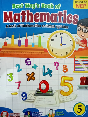 Best Way's Book of Mathematics 5 (Based on NEP)(Paperback, Vidhi Malhotra)