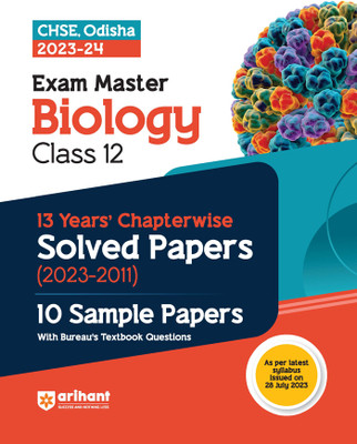 Arihant CHSE Odisha Exam Master Biology Book For Class 12 with Solved Paper and Practice Sets For 2023-24(English, Paperback, JN Panda, Poonam Singh)