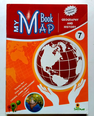 MY MAP BOOK GEOGRAPHY AND HISTORY -7(Paperback, Editorial)