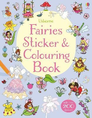 Fairies Sticker & Colouring Book(English, Paperback, Greenwell Jessica)