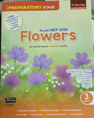 Flowers class 3 part 1(Paperback, Xyz)