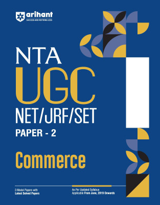 Arihant Nta UGC Net/ Jrf/ Set Paper-2 Commerce | as Per Updated Syllabus | 3 Model Papers with Latest Solved Papers(English, Paperback, unknown)
