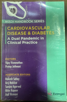 RSSDi Handbook Series Cardiovascular Disease & Diabetes A Dual Pandemic In Clinical Practice - RSSDi Handbook Series Cardiovascular Disease & Diabetes A Dual Pandemic In Clinical Practice(Paperback, VIJAY VISWANATHAN, PRATAP JETHWANI, RAKESH SAHAY, BRIJ MAKKAR, SANJAY AGARWAL, NITIN KAPOOR, ANIL VI RSSDi Handbook Series Cardiovascular Disease & Diabetes A Dual Pandemic In Clinical Practice - RSSDi Handbook Series Cardiovascular Disease & Diabetes A Dual Pandemic In Clinical Practice(Paperback, VIJAY VISWANATHAN, PRATAP JETHWANI, RAKESH SAHAY, BRIJ MAKKAR, SANJAY AGARWAL, NITIN KAPOOR, ANIL VI