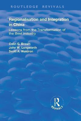 Regionalisation and Integration in China(English, Paperback, Brown Colin)