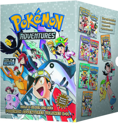 Pokemon Adventures Gold & Silver Box Set (Set Includes Vols. 8-14)(English, Paperback, Kusaka Hidenori)