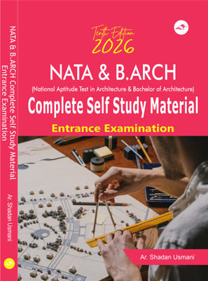 NATA & B.ARCH Complete Self Study Material: Entrance Examination 2026(Paperback, Ar. Shadan Usmani)