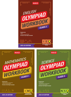 MTG Class-3 NSO-IMO-IEO (Science, Mathematics & English) Olympiad Workbook Combo (Set of 3 Books) | MCQs, & Achievers Section - SOF Olympiad Books For 2025-26 Exam(Paperback, MAHABIR SINGH, ANIL AHLAWAT, ZARRIN ALI KHAN)