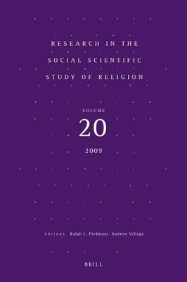 Research in the Social Scientific Study of Religion, Volume 20(English, Electronic book text, unknown)